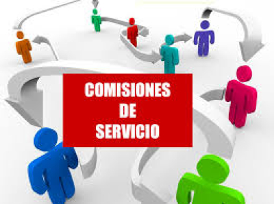 Nuevas comisiones de servicio
