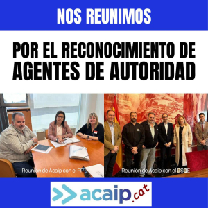 Reuniones con PSOE y PP para conseguir Agentes de la Autoridad