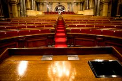 VISITA AL PARLAMENTO DE CATALUÑA